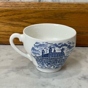 Wedgwood  "Royal Homes of Britain Blue" Tea Cup